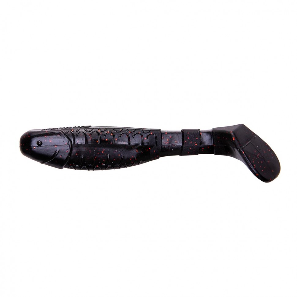 Виброхвост Helios Chubby 3,55"/9 см, цвет Dark Star 5 шт HS-4-047 , 
